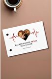 Kişiye Özel Flipbook Kalp Ritmi Temalı Fotoğraf Albümü (10x15 cm )